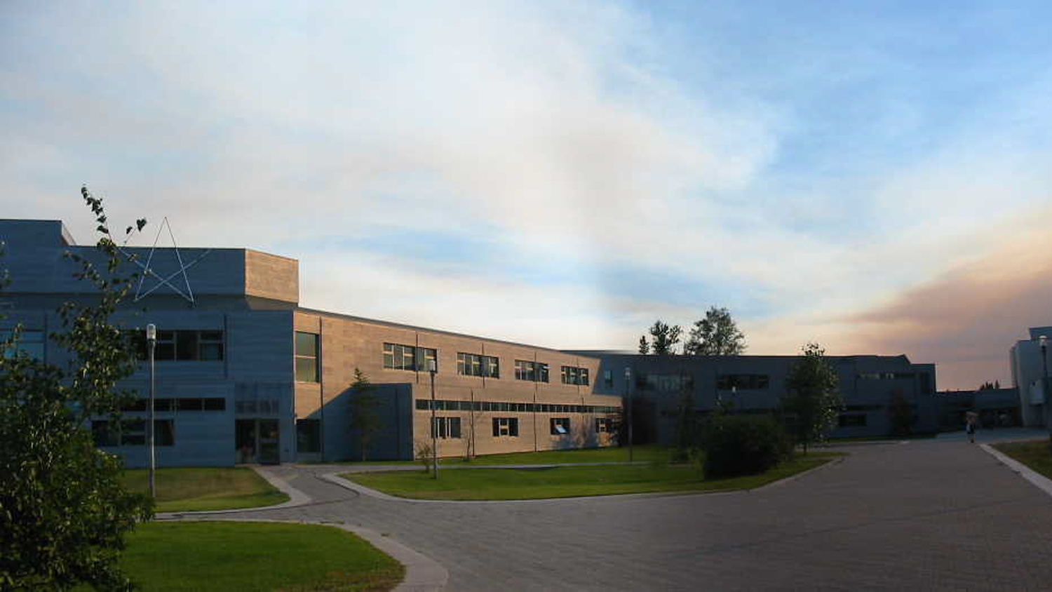 Aurora College's Thebacha campus is seen in a photo taken by Taylor Architecture Group