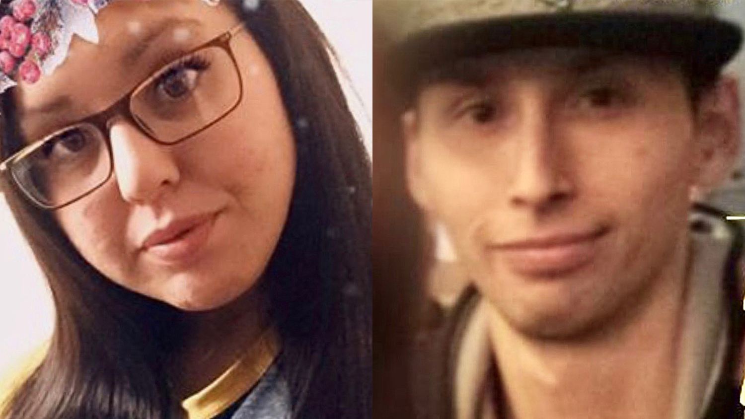 Sasha Cayen, left, and Alex Norwegian appear in undated photos posted to Facebook