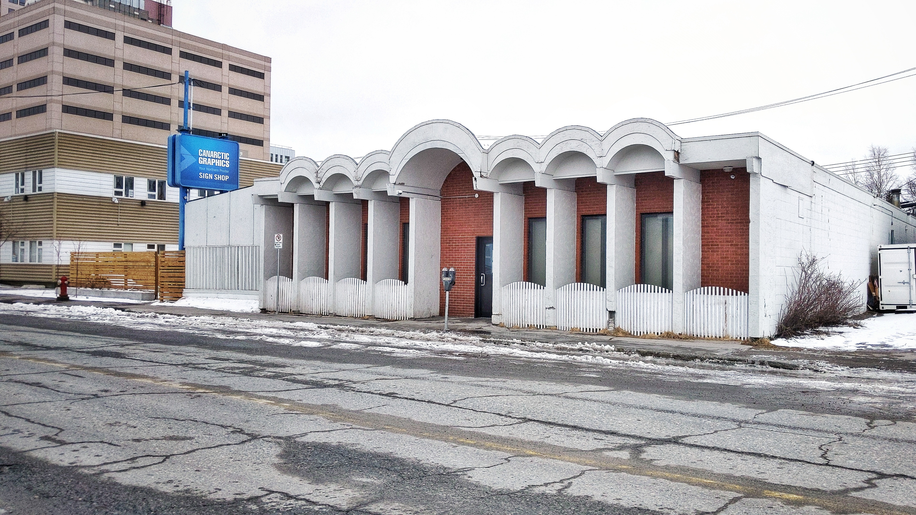 Yellowknife's downtown day shelter and sobering centre is pictured on the morning of April 15, 2019