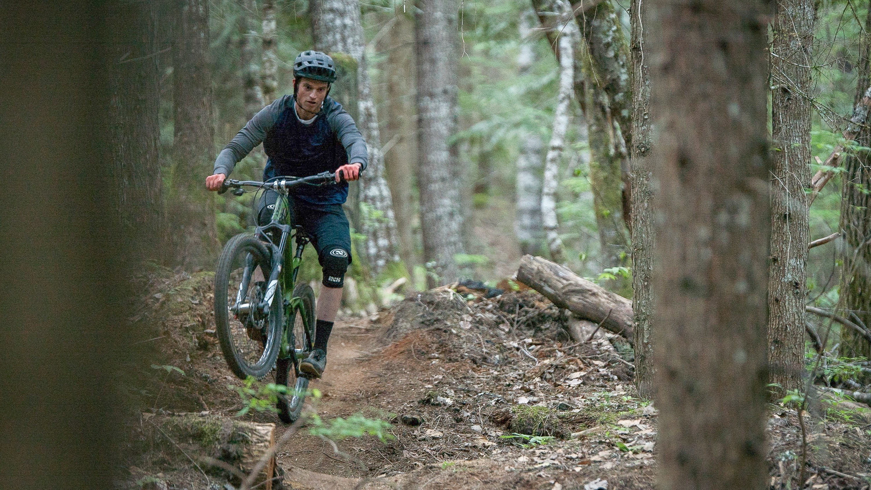 Quinn Lanzon mountain biking