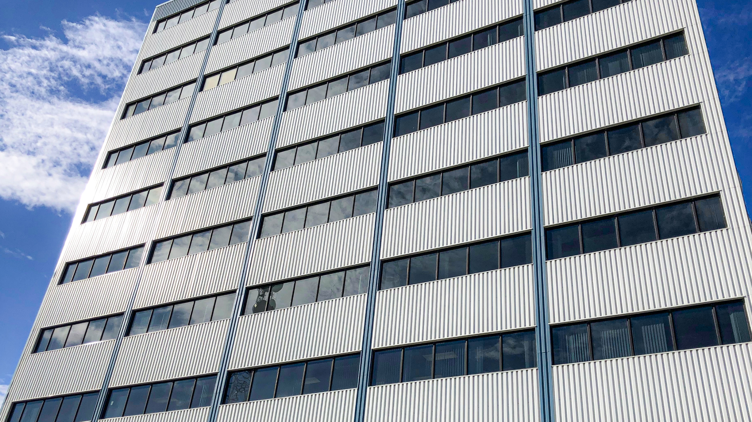 Yellowknife's Bellanca building in May 2019