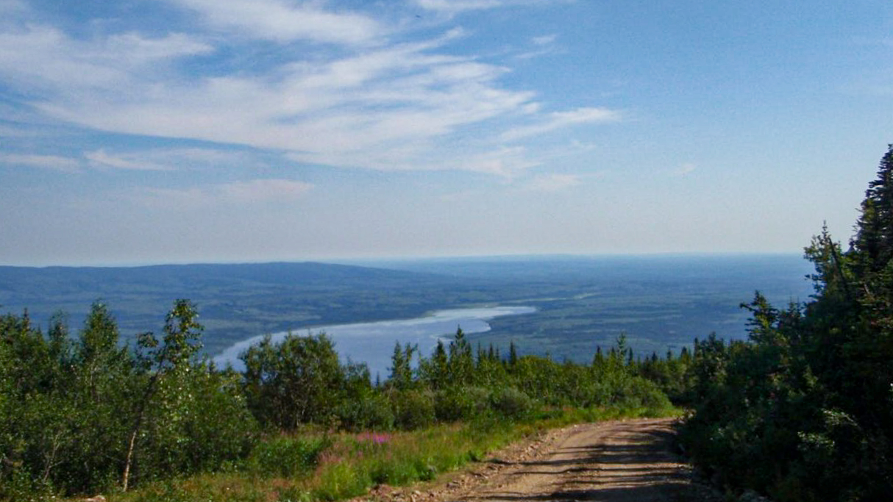 Fisherman Lake, near Fort Liard, is seen in a photo from a 2014 archaeological report