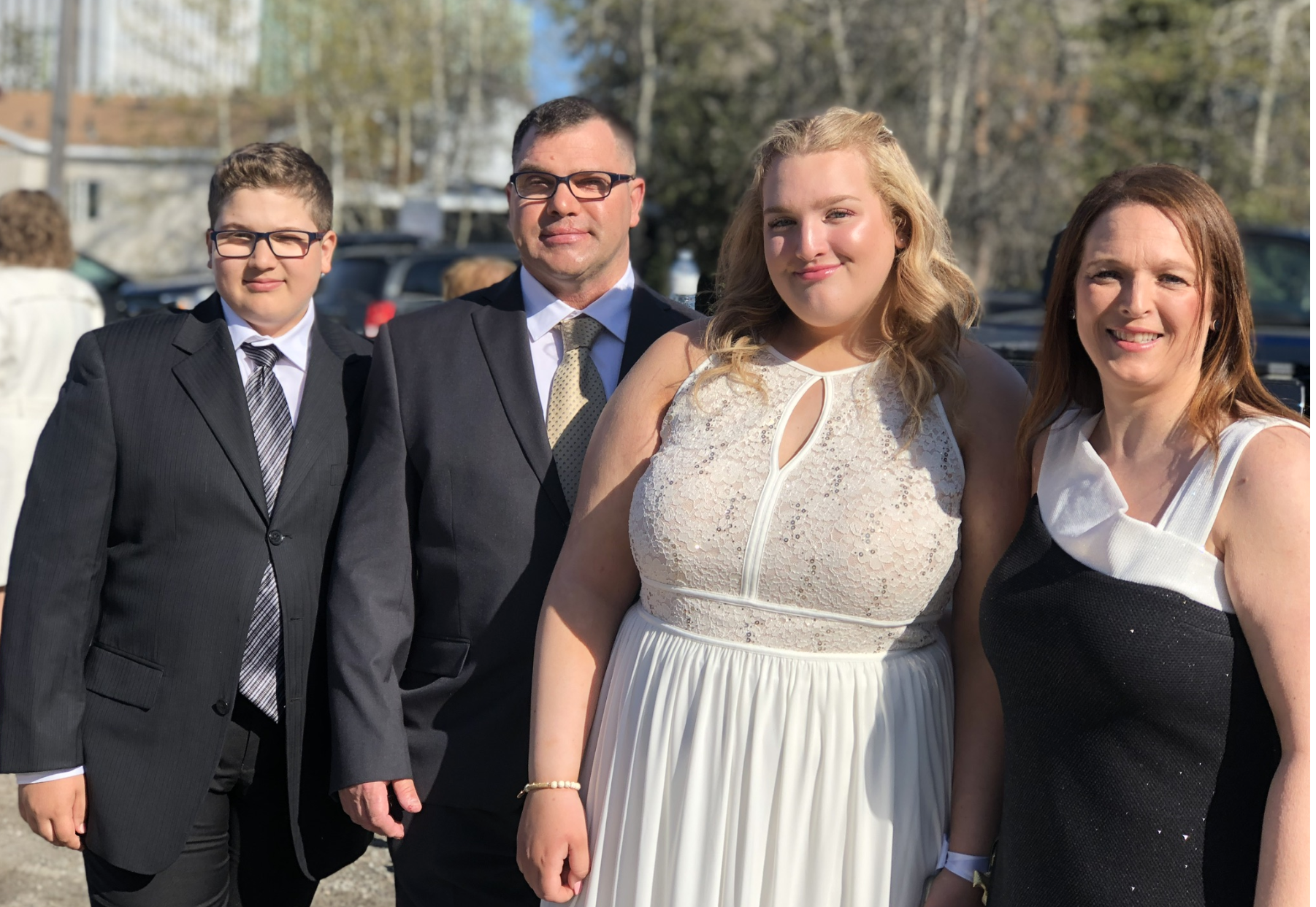 Cassandra Rogers and her family