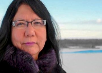 Frieda Martselos appears in a Salt River First Nation image