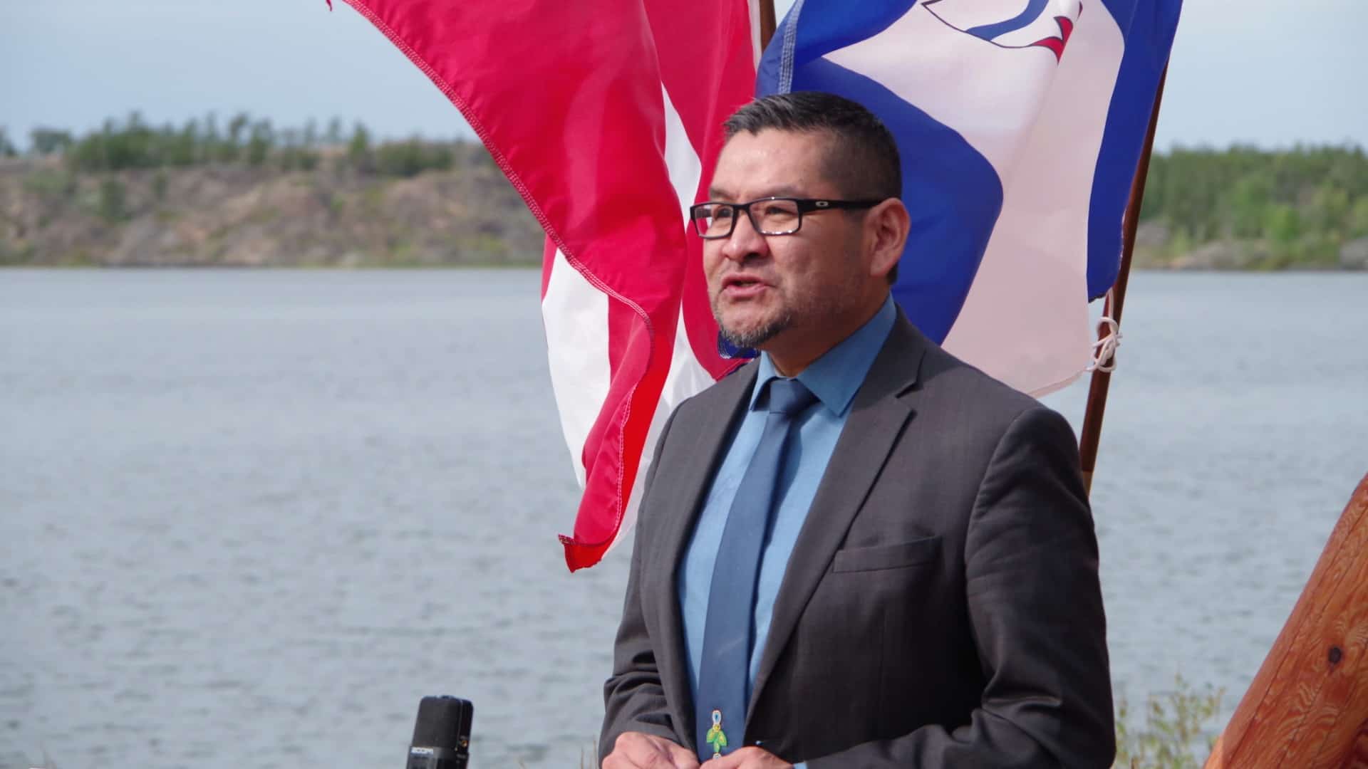 Alfred Moses at an August 13 infrastructure announcement