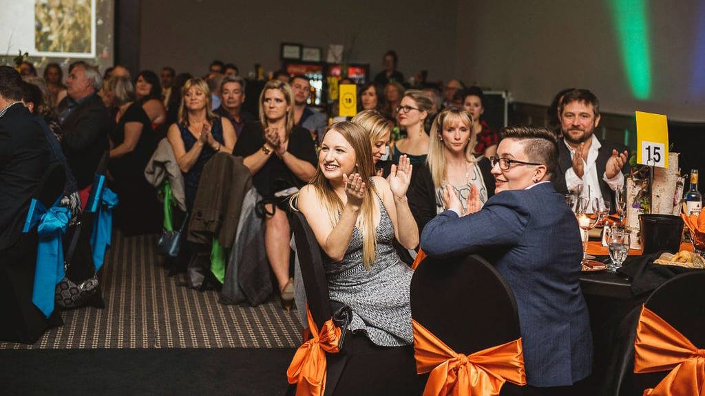 Attendees at the 2018 Yellowknife Chamber of Commerce business awards gala