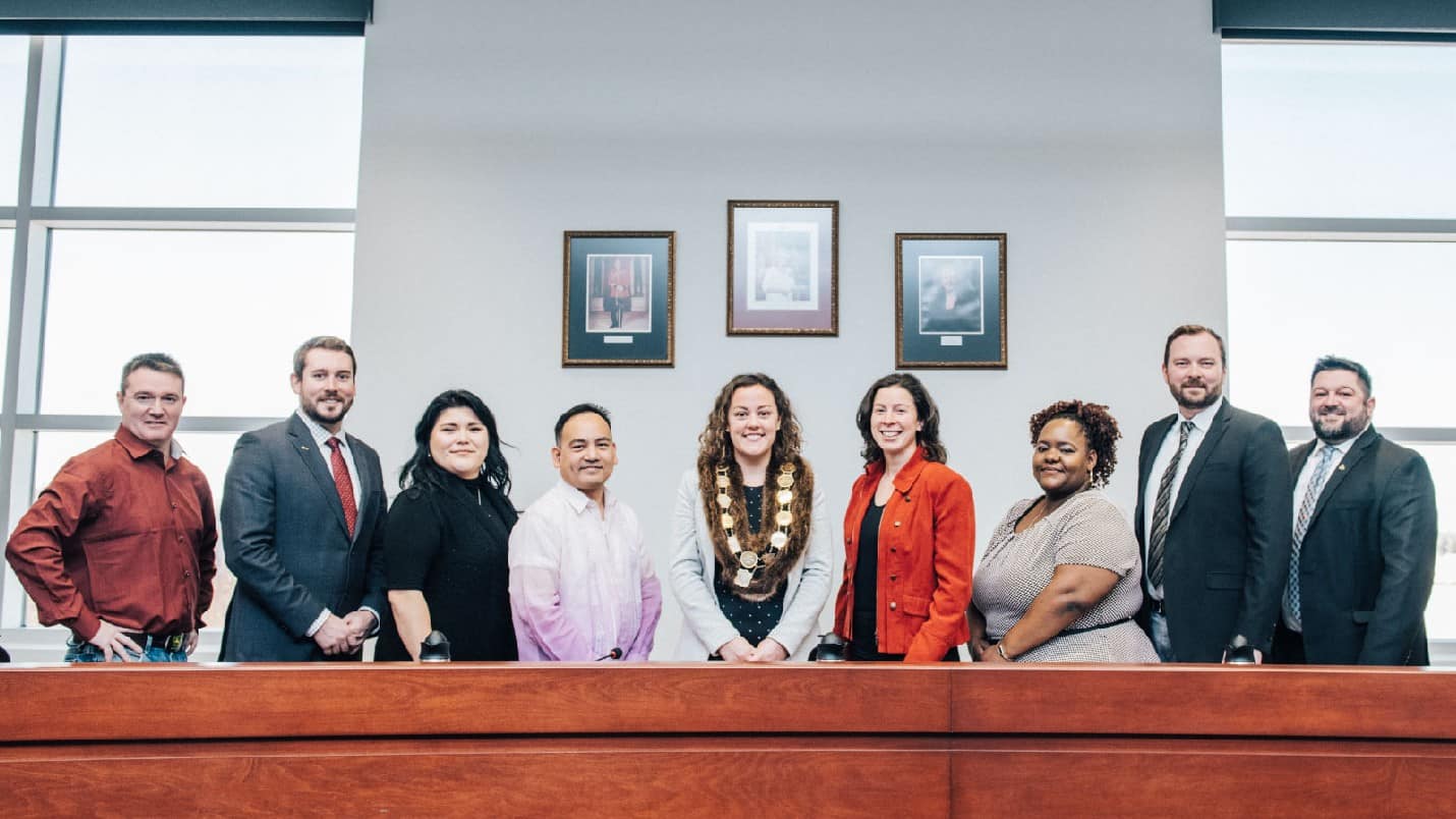 City of Yellowknife councillors