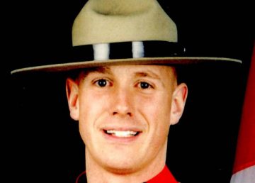 An RCMP photo of the late Cst Christopher Worden