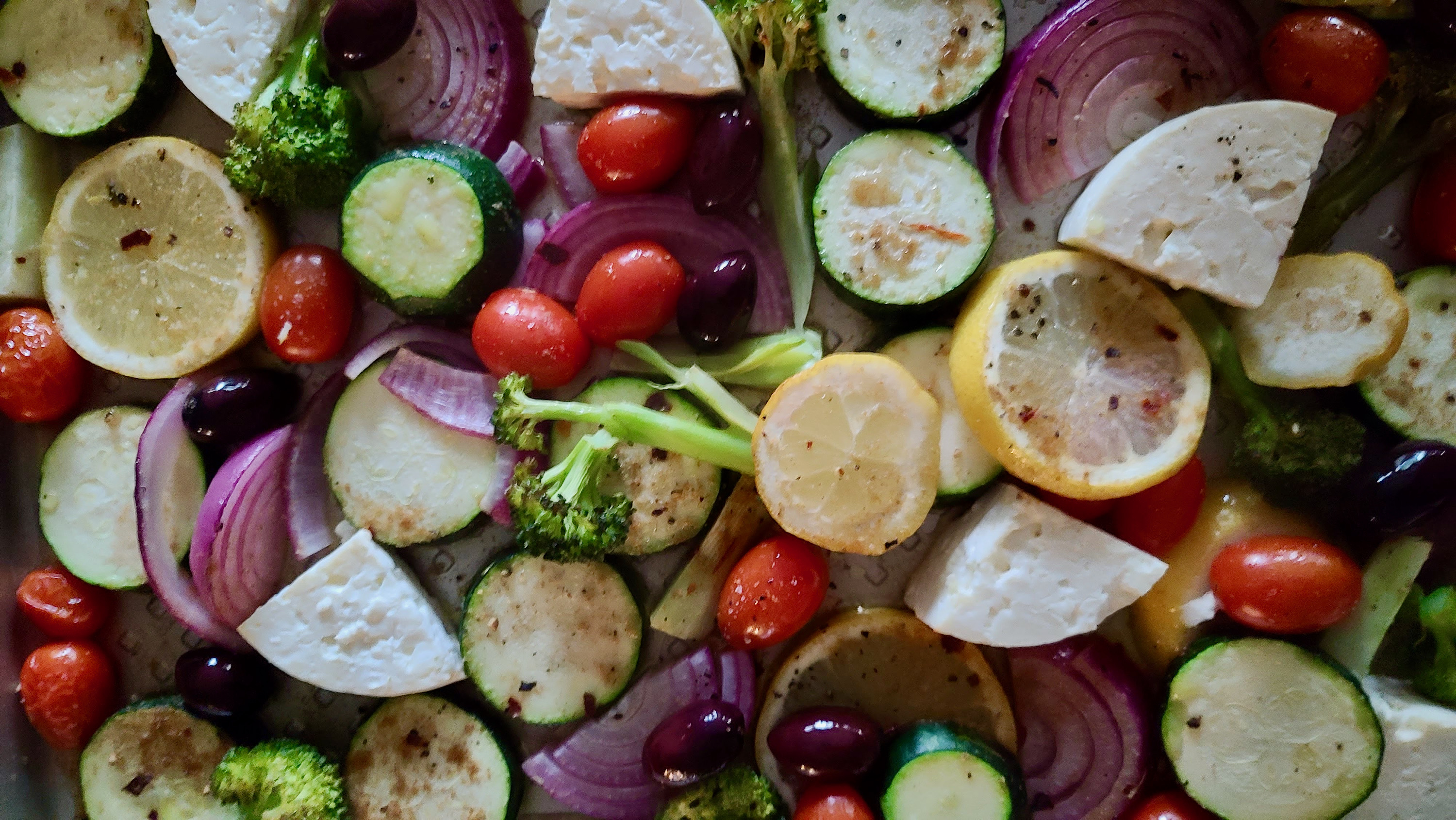 A meal prepared using vegetables grown in Yellowknife