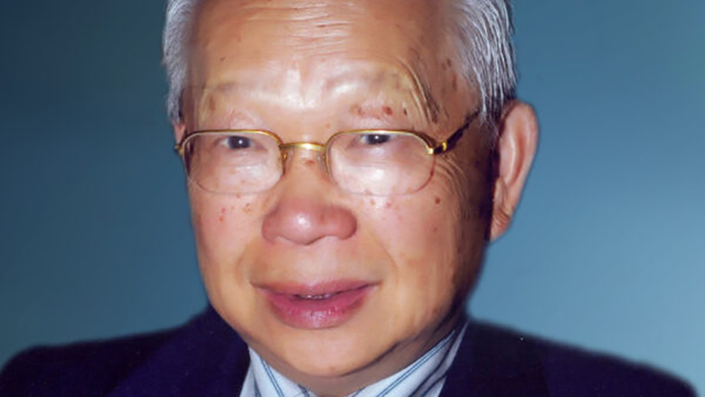 A photograph of Newton Wong published by funeral home McConnelly-Kinley
