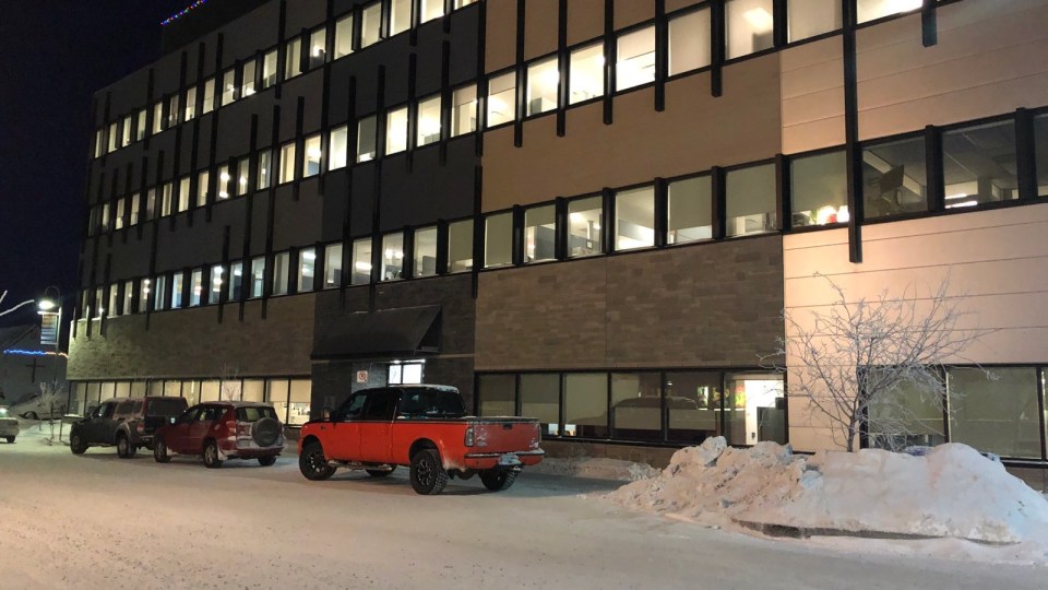 The Gallery Building in Yellowknife, home to the Department of Lands' offices