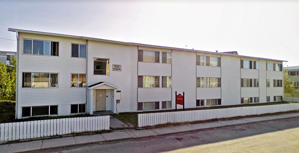 A Google Streetview image of Yellowknife's Simpson House
