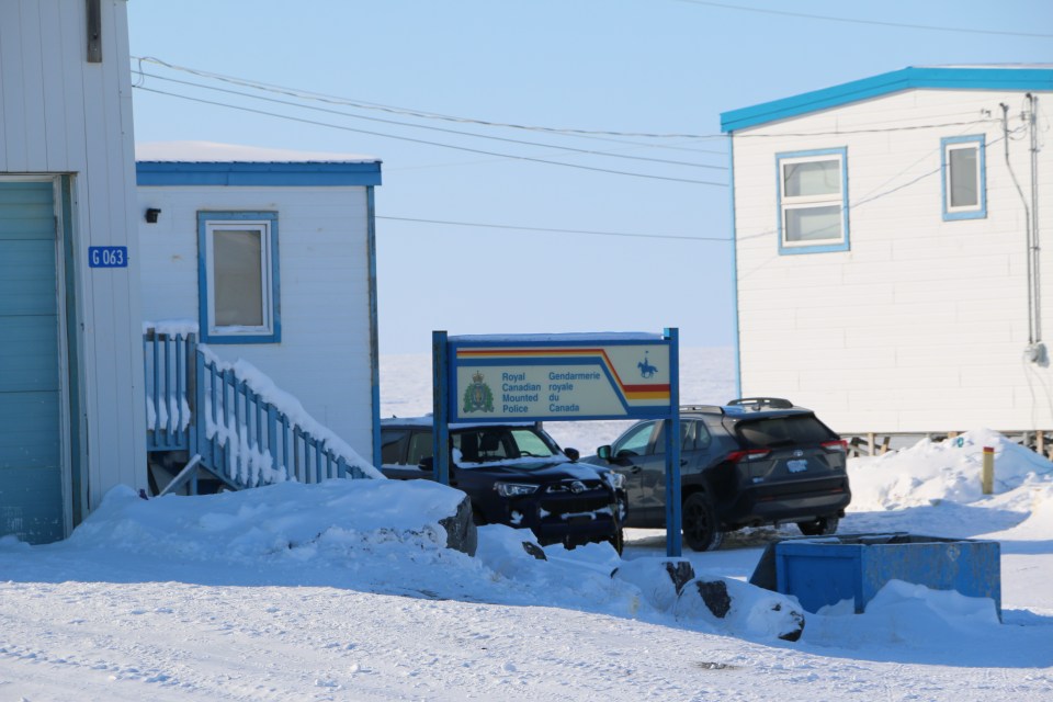 The RCMP detachment in Tuktoyaktuk