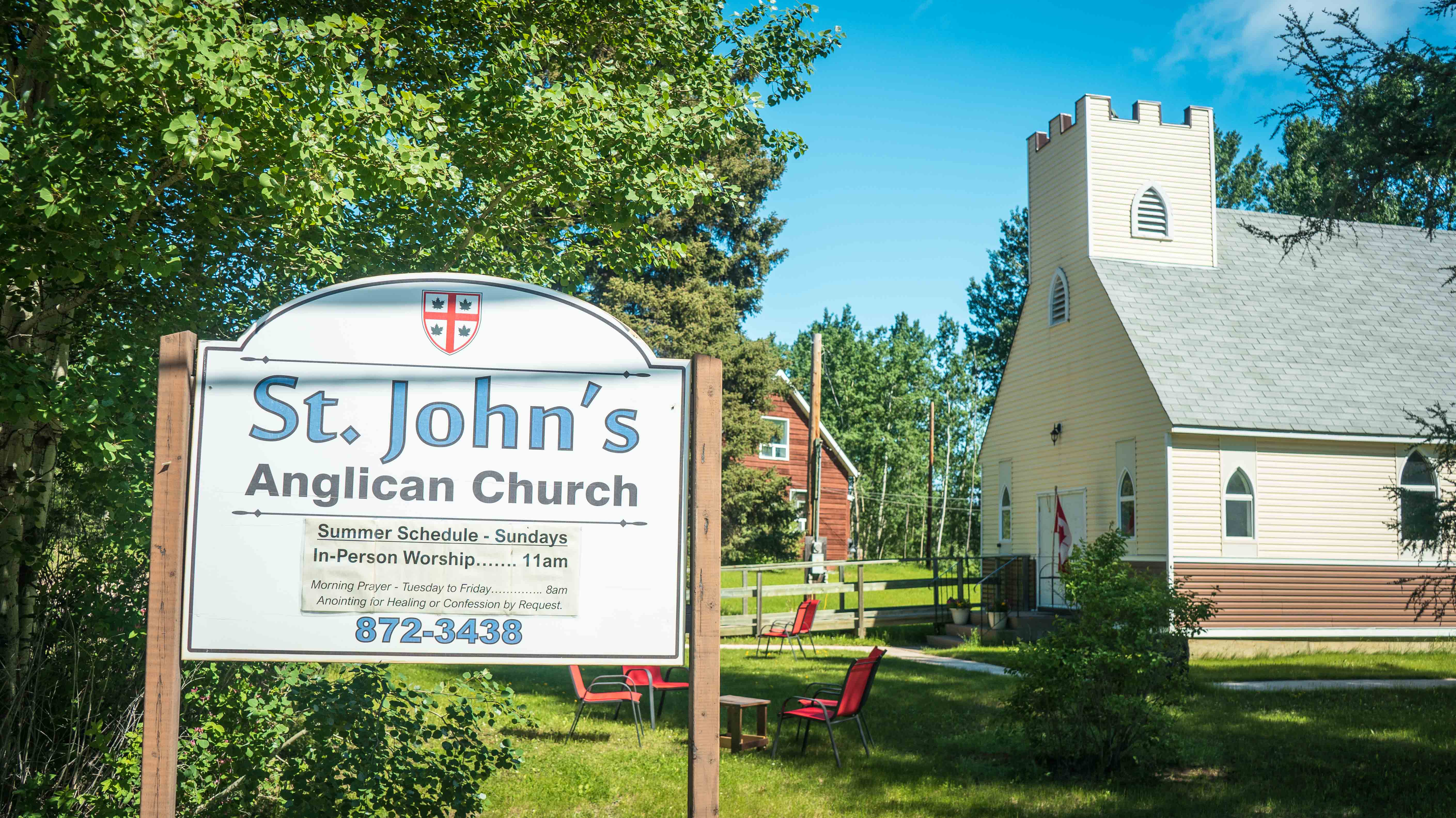 St John's Anglican Church, in Fort Smith, is a recipient of seniors' funding