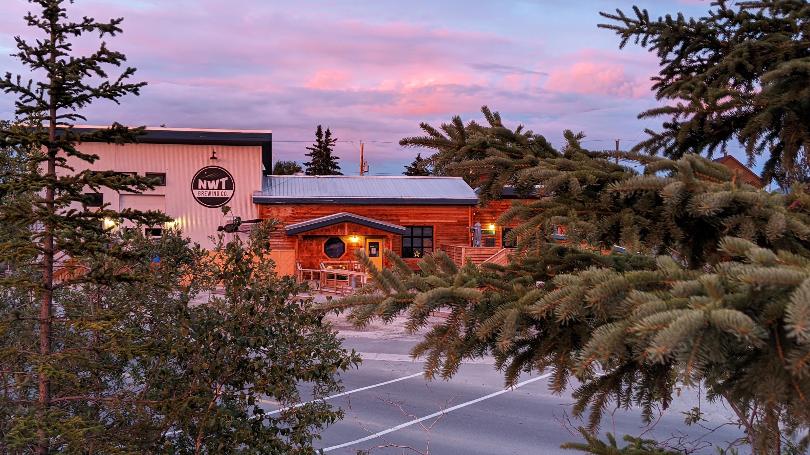 The NWT Brewing Company in August 2020. Sarah Pruys/Cabin Radio