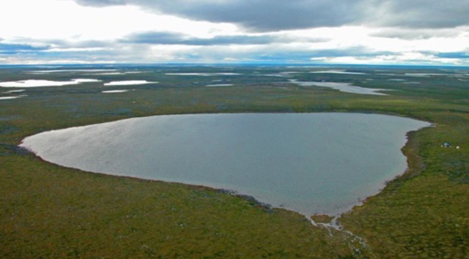 A photo of Point Lake provided in an Arctic Canadian presentation