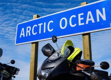 A photo shared to Facebook by Arctic Motorcycle Adventures