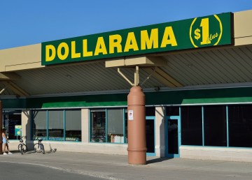 A Dollarama store in Ontario