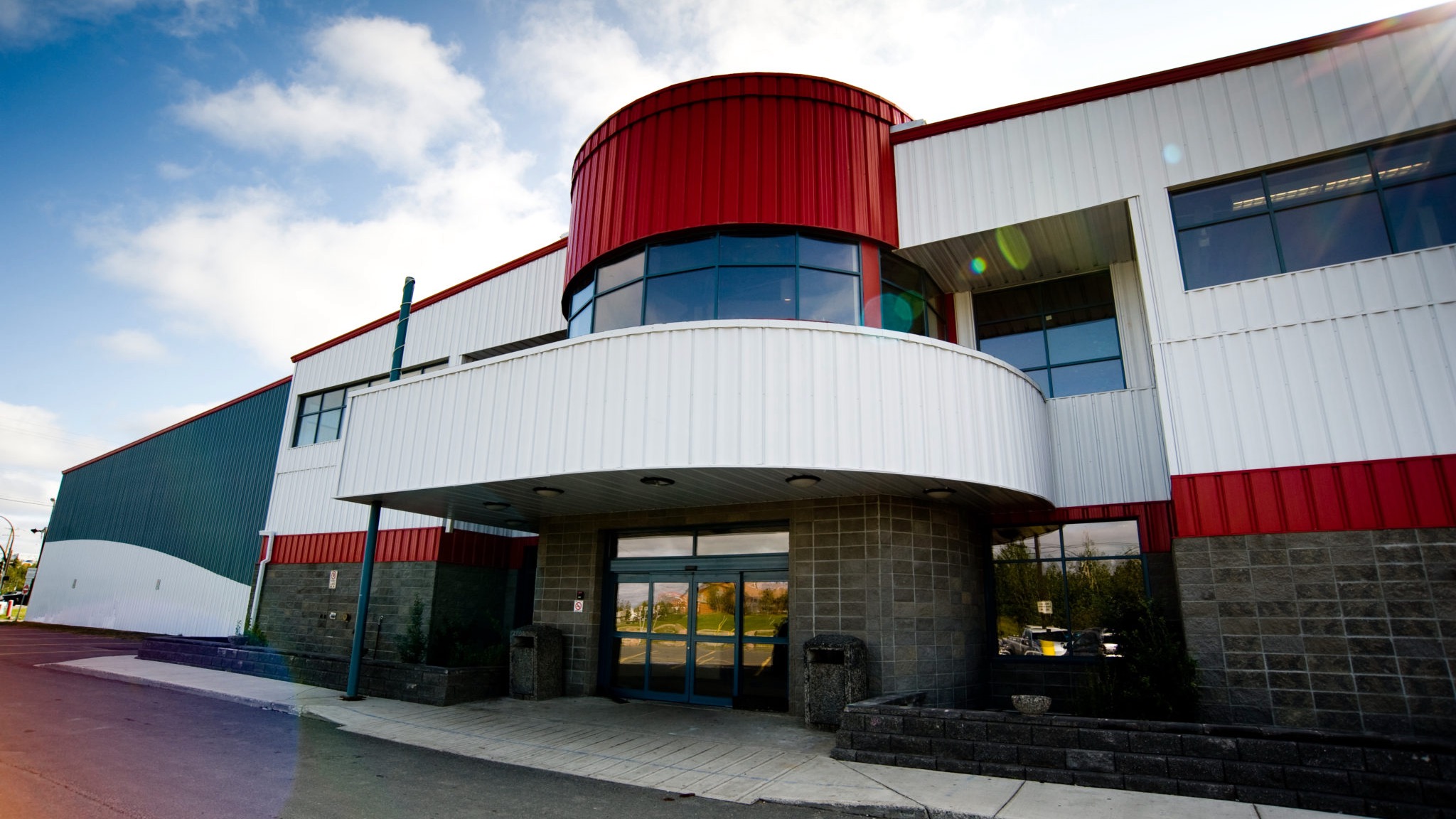 A Williams Engineering photo of Yellowknife's multiplex