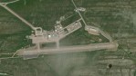 Inuvik's airport is seen in a satellite image