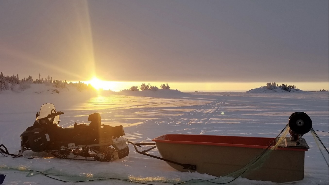 Derek Forsbloom says investment in winter fishing equipment would bring many north shore fishers to the commercial industry