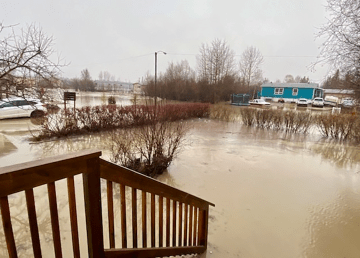 A property on Hay River's Vale Island on May 7, 2022