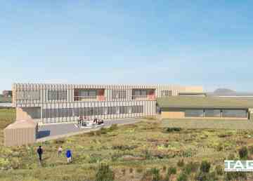 A conceptual rendering of the proposed Saliqmiut centre