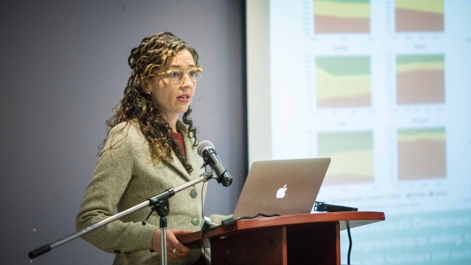 An image of Dr Courtney Howard published to her website