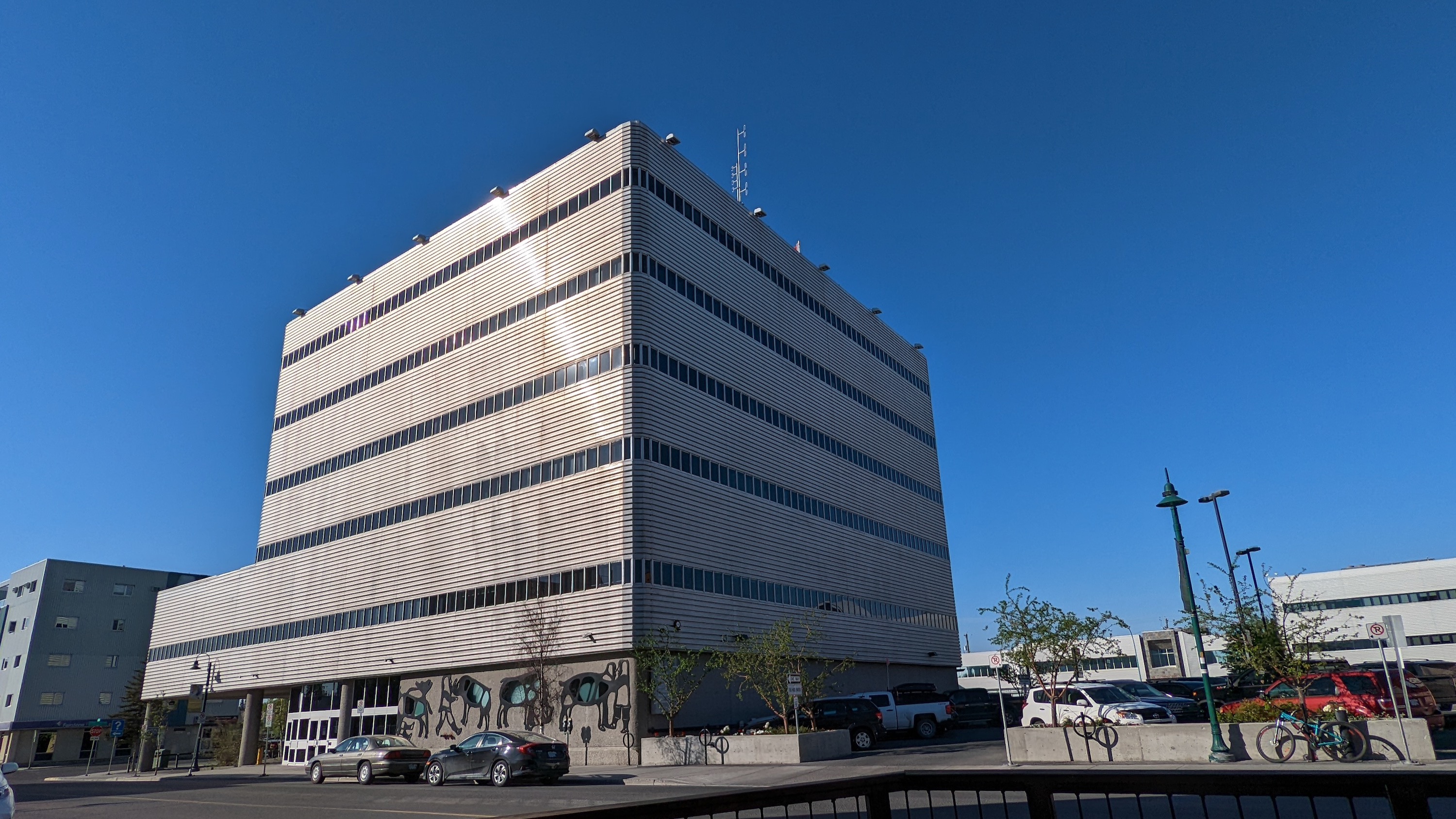 Yellowknife's courthouse