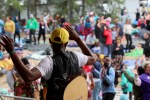 Munya Mataruse performs on the Canadian North Main Stage at Folk on the Rocks 2022