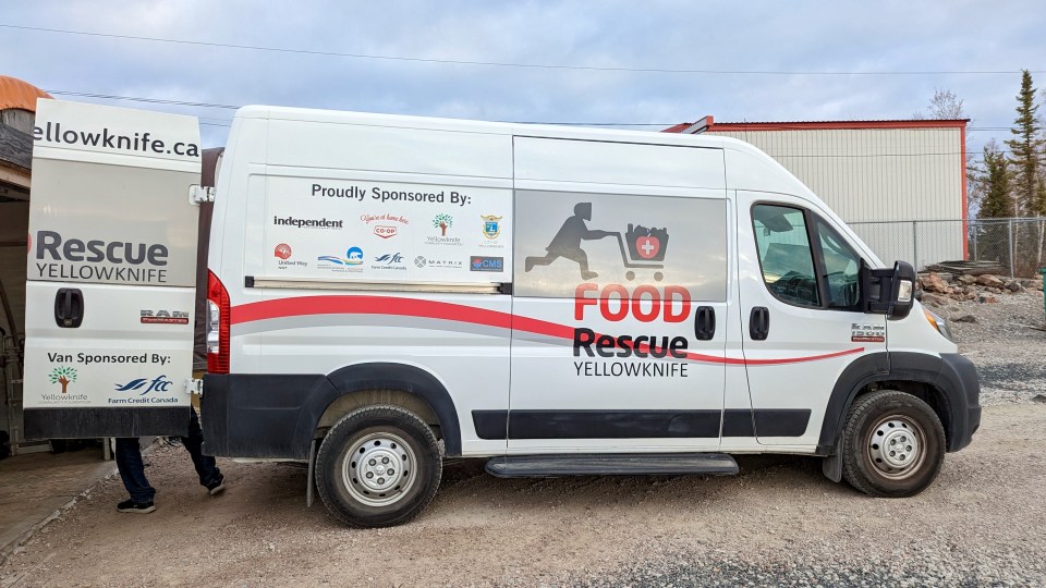 Yellowknife Food Rescue's van