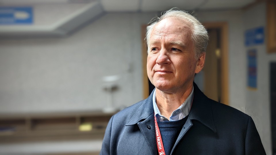 Michael Rodyniuk, president and chief executive of Canadian North, in November 2022