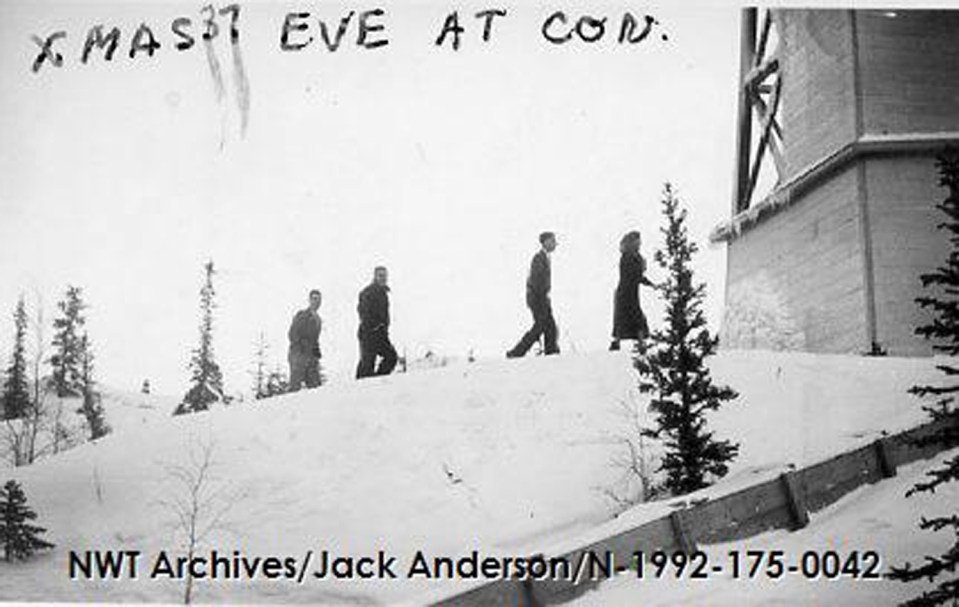 Christmas Eve at the Con mine in 1937