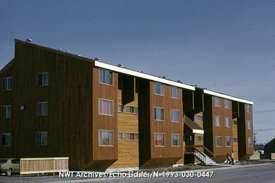 Yellowknife's Dorset House in 1973