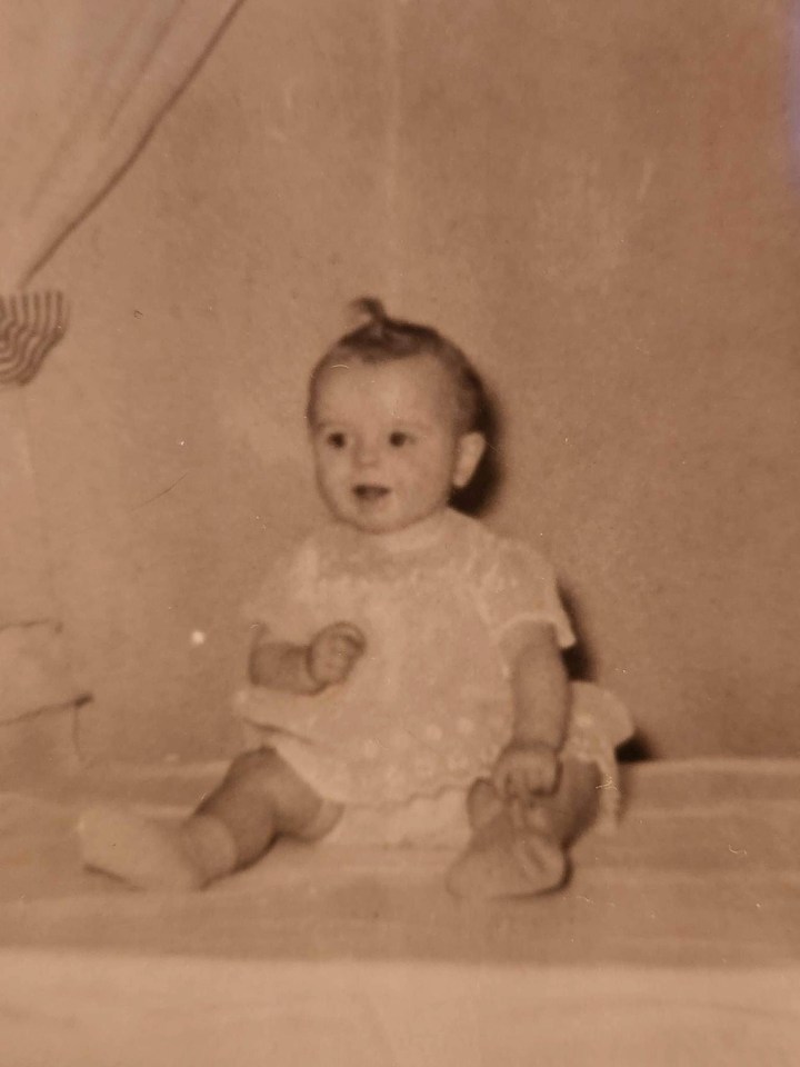 Martha Codner as a baby. Photo supplied by Jessie Teed