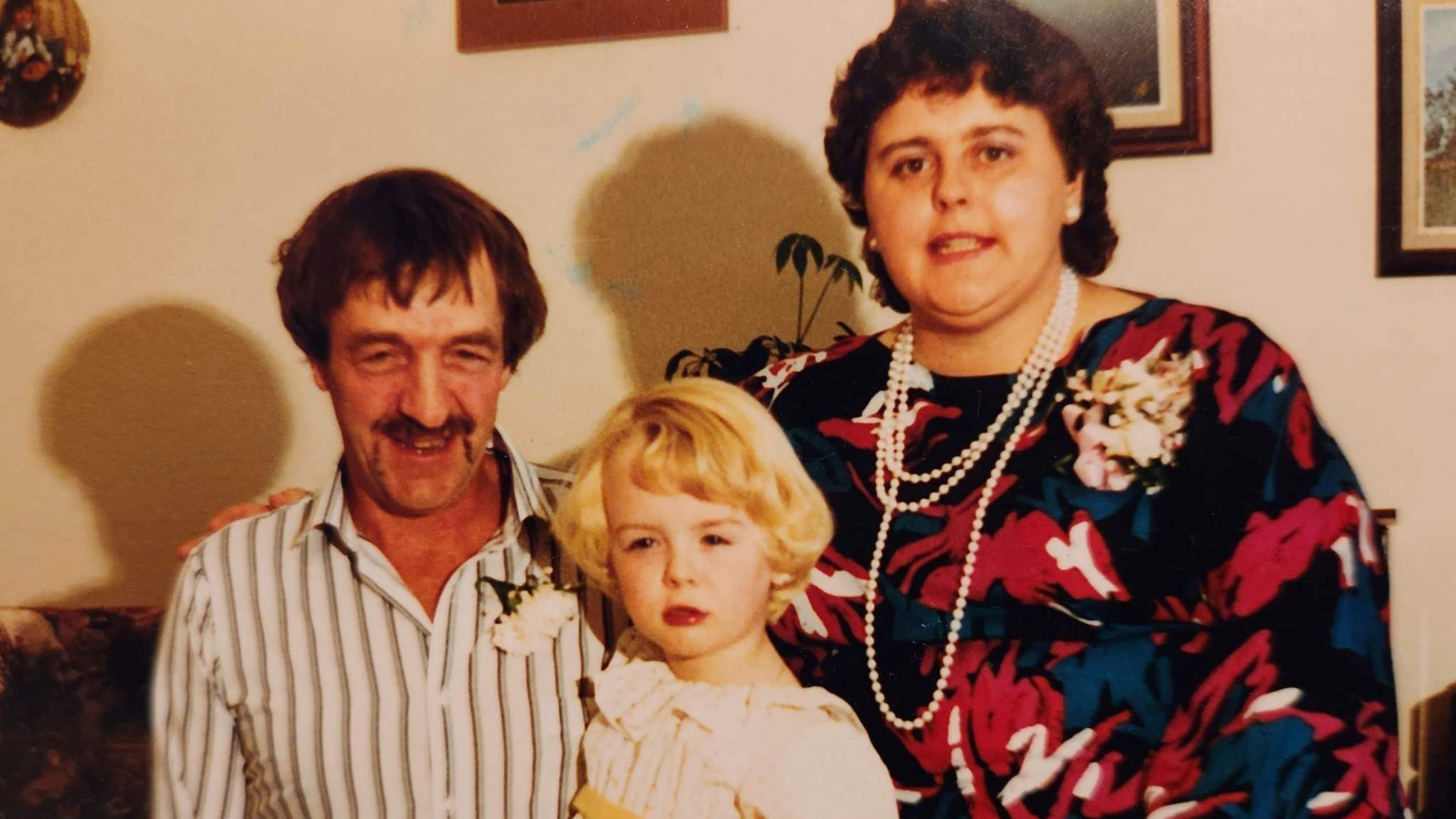 Martha Codner, right, with husband Patrick and daughter Kendra