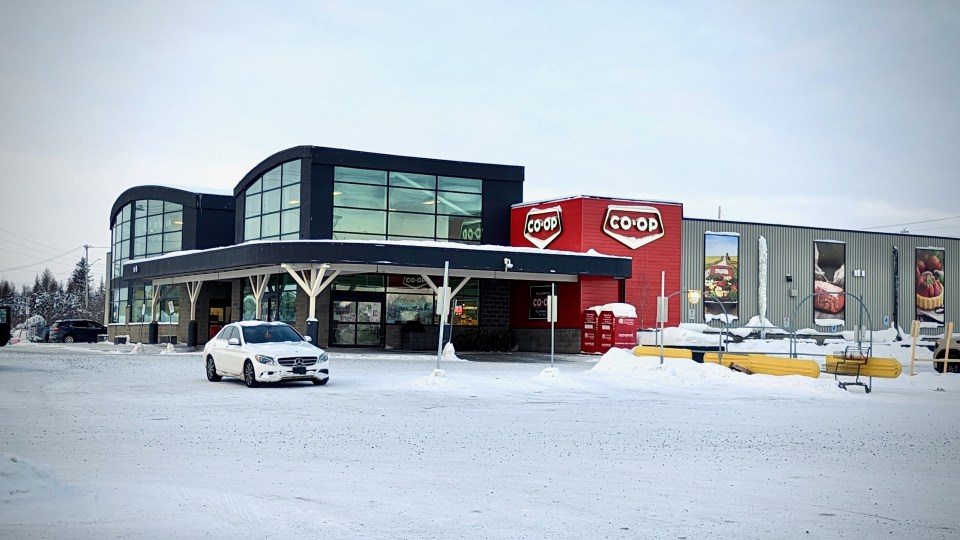 The Yellowknife Co-op in February 2023
