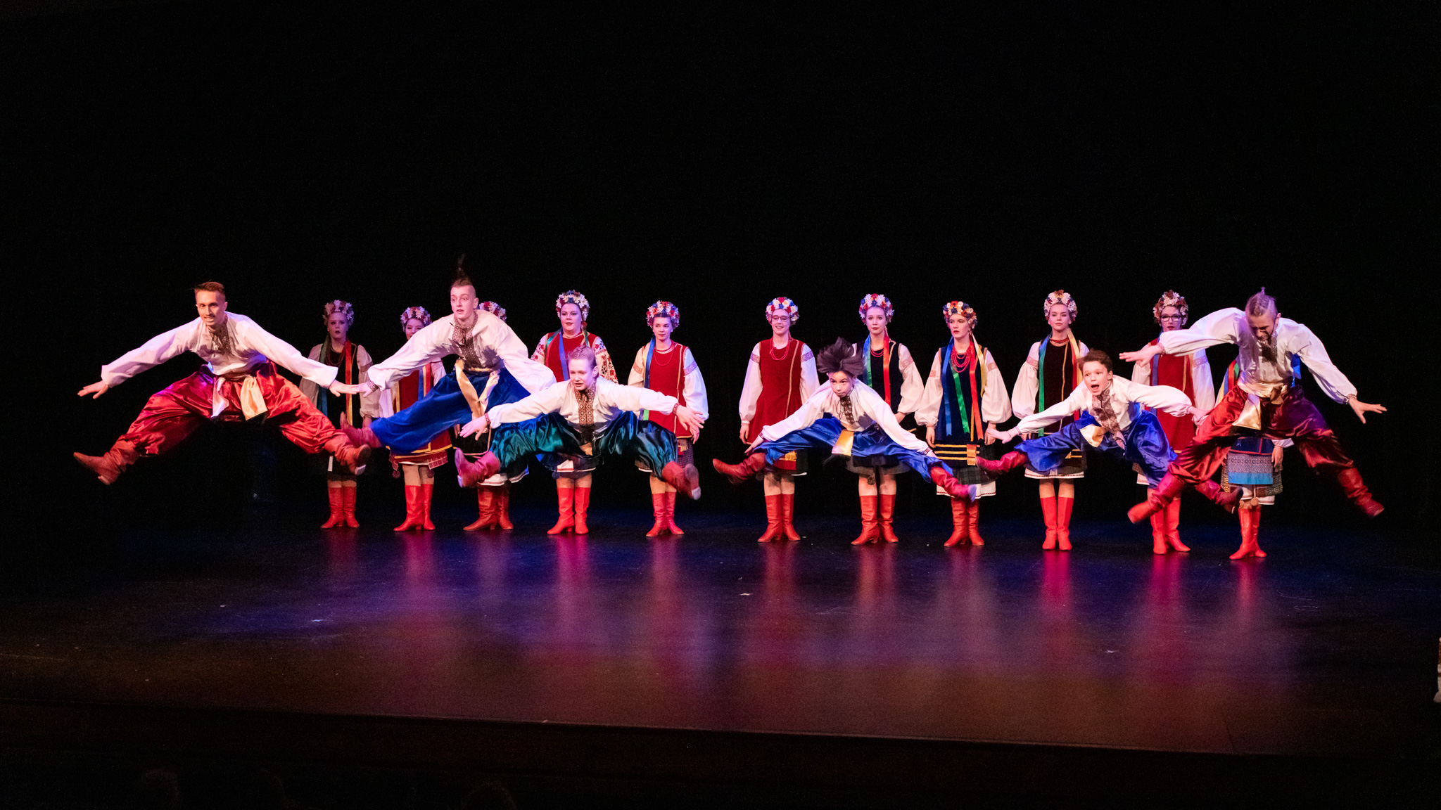 Yellowknife's Aurora Ukrainian Dancers in 2020