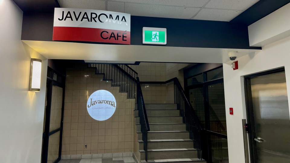 Outside Javaroma's new location