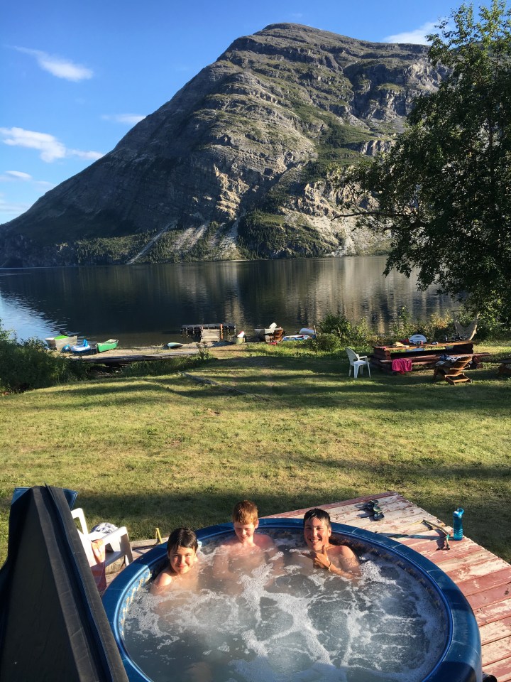 Guests enjoying the lodge facilities. Photo supplied by Loyal Letcher