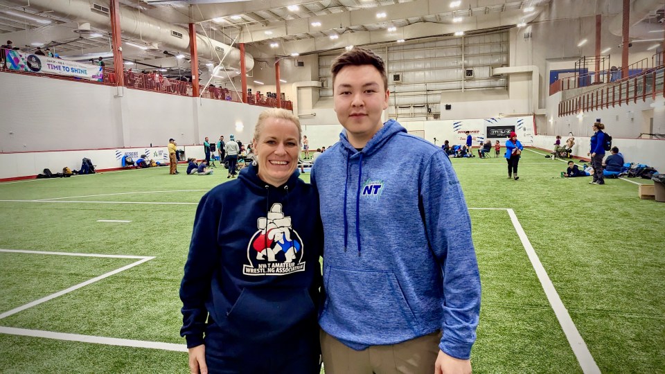 Monique Smith with Jacob Klengenberg