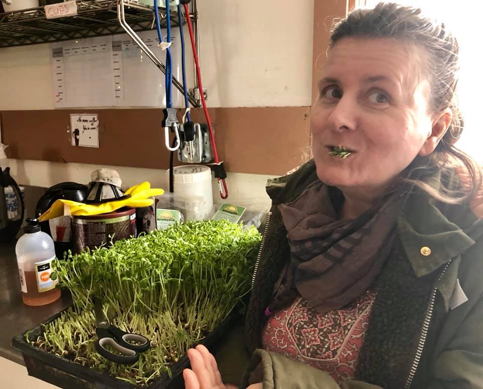 Jackie Milne in a photo posted to NFTI's Facebook page in 2019