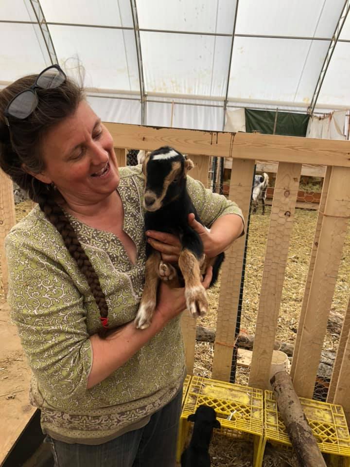 Jackie Mline in a photo posted to NFTI's Facebook page in 2019