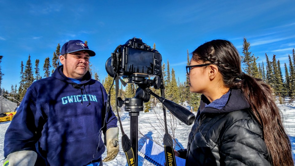 Malaenah Alexie interviews Gwich'in Grand Chief Ken Kyikavichik