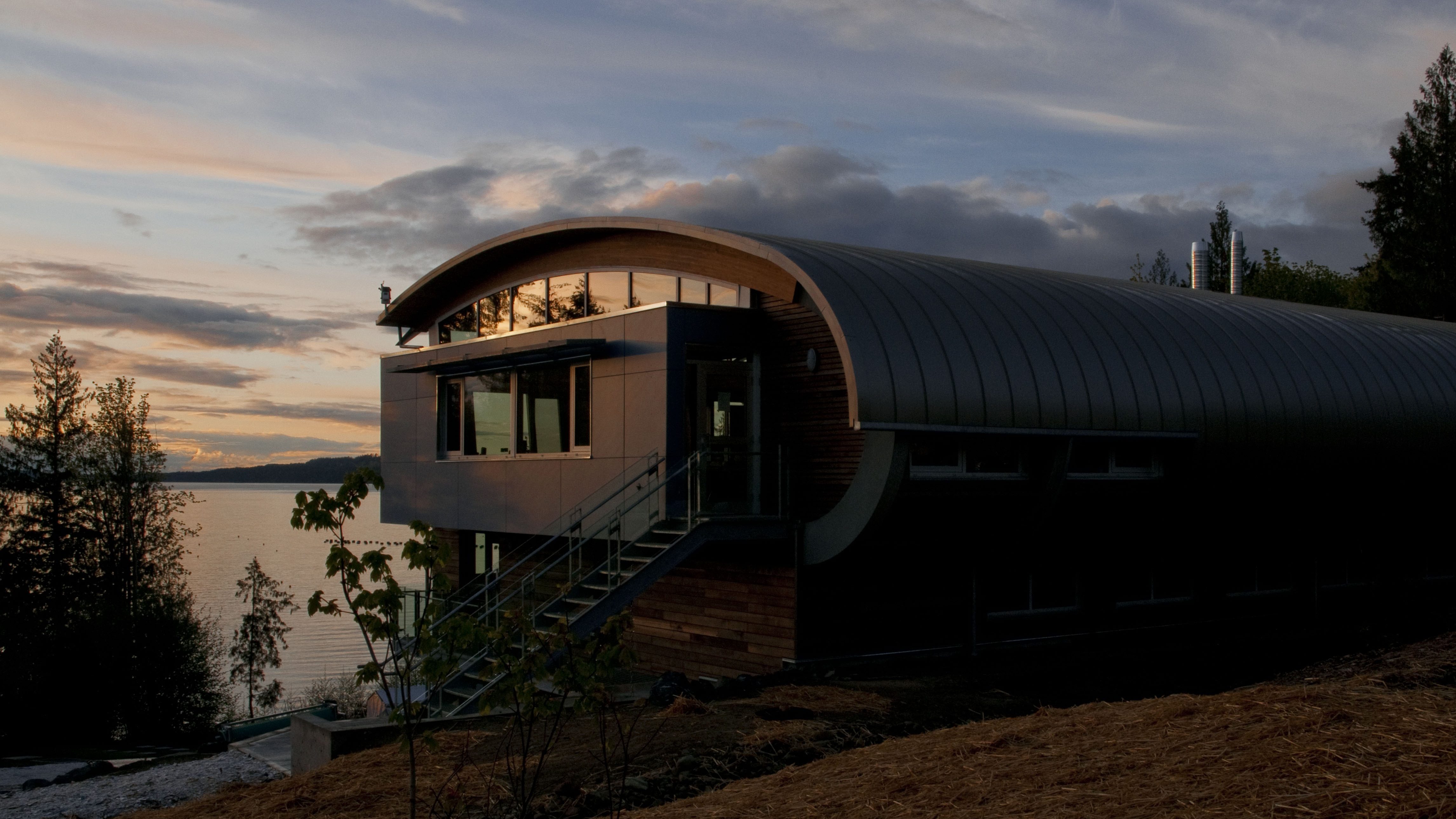 A Vancouver Island University research facility