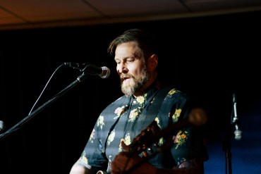 Benji Straker, performing as Hughes, at the 2023 Main Stage Showdown. Sarah Pruys/Cabin Radio