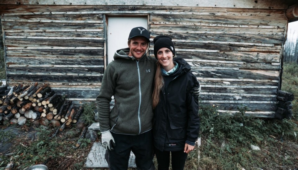 Zack and Jessie Brown, who managed the lodge on Lac La Martre