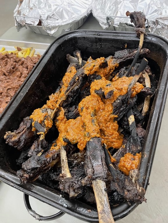 Muskox ribs with aqpik bbq sauce. Jessica Norris and Kate Curtis/McGill University and University of Victoria