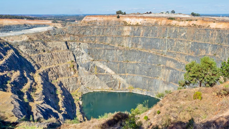 The Greenbushes lithium mine, an open-pit mining operation in Western Australia, is the world's largest hard-rock lithium mine