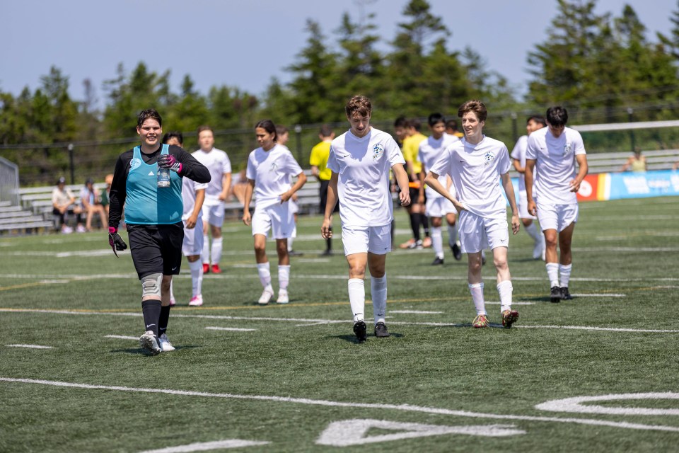 Soccer at NAIG 2023. Ollie Williams/Team NT